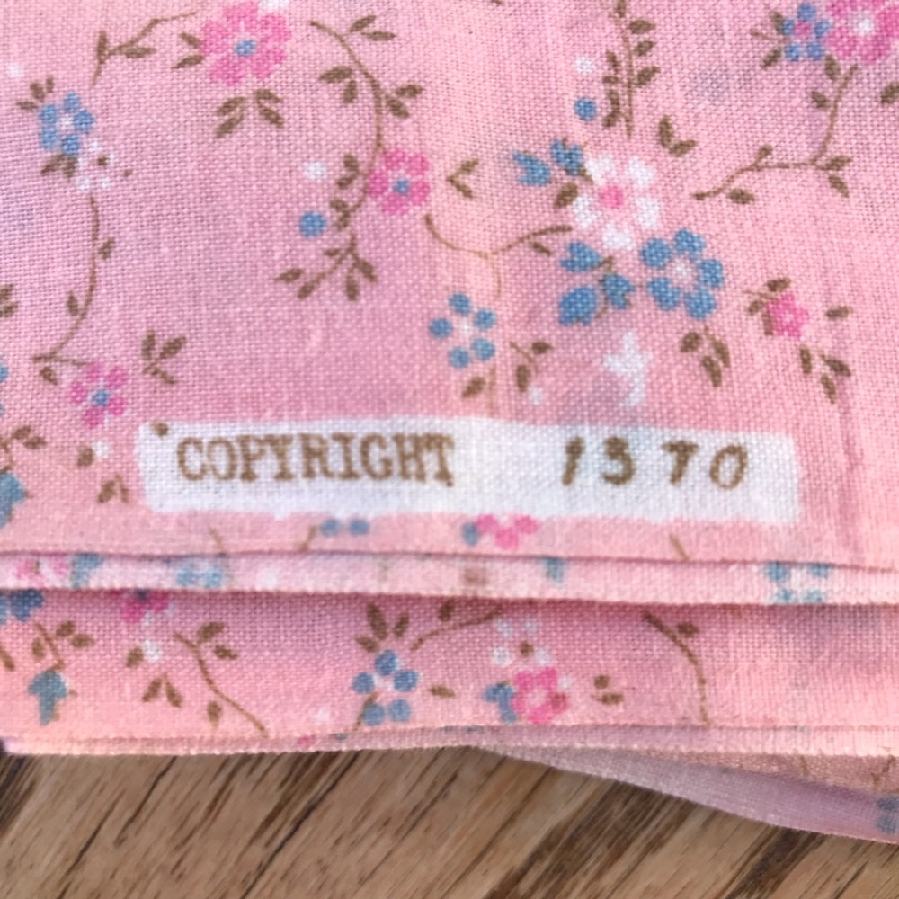 Pink Calico Fabric - Picture 5 of 8